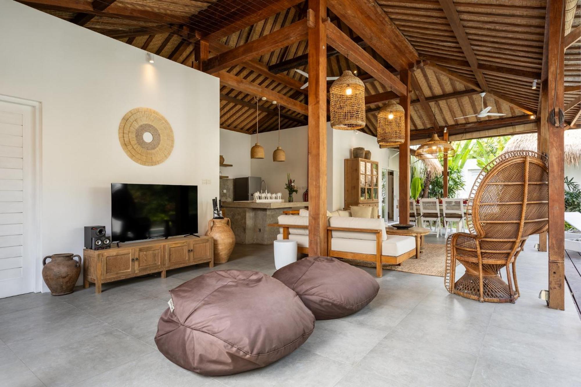 Villa Aksara By Optimum Bali Villas Семиньяк Экстерьер фото